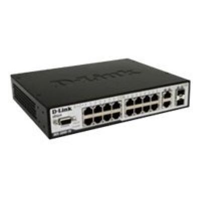 D-link systems D-Link xStack DES-3200-18 - Switch - Beheerd - 16 x 10/100 + 2 x Gigabit SFP-combinatie - desktop D-link systems D-Link xStack DES-3200-18 - Switch - Beheerd - 16 x 10/100 + 2 x Gigabit SFP-combinatie - desktop