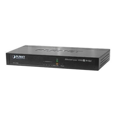 Planet technology PLANET VC-234 - Router - DSL-modem 4-poorts switch Planet technology PLANET VC-234 - Router - DSL-modem 4-poorts switch