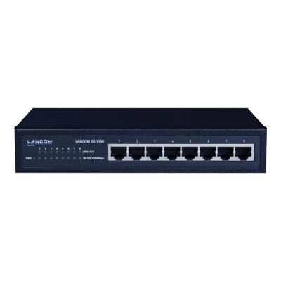Lancom Systems LANCOM GS-1108 - Switch - 8 x 10/100/1000 - desktop Lancom Systems LANCOM GS-1108 - Switch - 8 x 10/100/1000 - desktop
