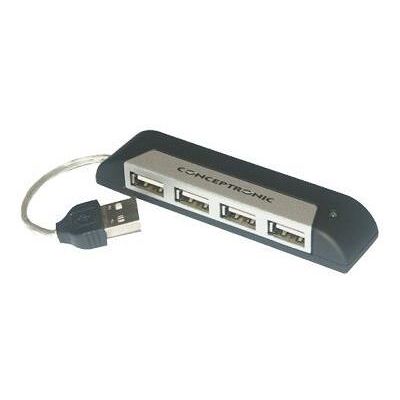 Conceptronic C4PUSB2 - Hub - 4 x USB 2.0 - desktop Conceptronic C4PUSB2 - Hub - 4 x USB 2.0 - desktop