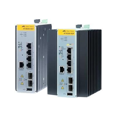 Allied Telesis AT IE300-12GT - switch - 8 poorten - Beheerd - monteerbaar op DIN-rails, wandbevestiging Allied Telesis AT IE300-12GT - switch - 8 poorten - Beheerd - monteerbaar op DIN-rails, wandbevestiging