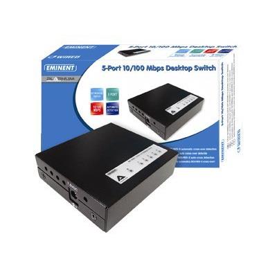 Eminent EM1030 - switch - 5 poorten - desktop Eminent EM1030 - switch - 5 poorten - desktop