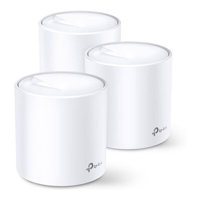 TP-Link Set van 3 Wi-Fi-routers Deco X20 AX1800 Mesh Wit TP-Link Set van 3 Wi-Fi-routers Deco X20 AX1800 Mesh Wit