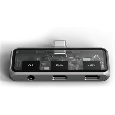 Satechi XR Mobile-adapter ST-HXRAJM met audio Space Grey Satechi XR Mobile-adapter ST-HXRAJM met audio Space Grey