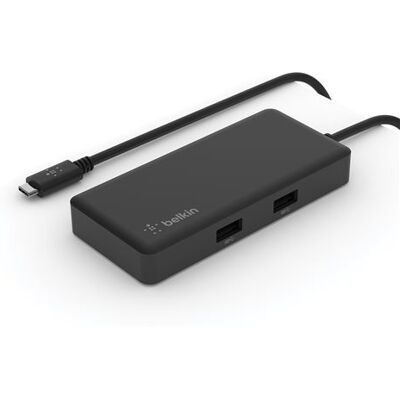 Belkin USB-C Adapter Multiport 5-in-1 Zwart Belkin USB-C Adapter Multiport 5-in-1 Zwart