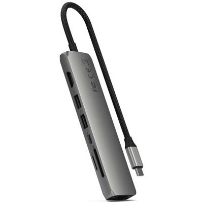 Satechi 7-in-1 - Dockingstation - USB-C / USB 3.2 Gen 2 x 2 - HDMI - 1GbE Satechi 7-in-1 - Dockingstation - USB-C / USB 3.2 Gen 2 x 2 - HDMI - 1GbE