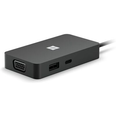 Microsoft USB-C 5 in 1 Hub Zwart Microsoft USB-C 5 in 1 Hub Zwart