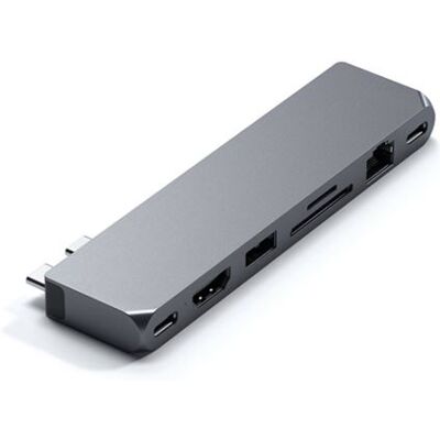 Satechi ST-UCPHMXM Pro Hub Max USB voor MacBook Pro 2021 Zongrijs Satechi ST-UCPHMXM Pro Hub Max USB voor MacBook Pro 2021 Zongrijs