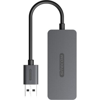Sitecom USB Hub CN-5008 USB-A naar 4x USB-C Grijs Sitecom USB Hub CN-5008 USB-A naar 4x USB-C Grijs