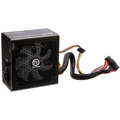 Thermaltake Litepower RGB 650W - Voeding (intern) - ATX12V 2.3 - 230 Volt wisselstroom V - 650 Watt - actieve PFC - zwart Thermaltake Litepower RGB 650W - Voeding (intern) - ATX12V 2.3 - 230 Volt wisselstroom V - 650 Watt - actieve PFC - zwart