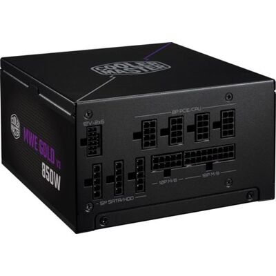 Cooler Master Modulaire Pc-voeding Mwe V3 850w 80 Plus Gold Zwart Cooler Master Modulaire Pc-voeding Mwe V3 850w 80 Plus Gold Zwart