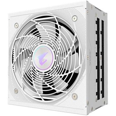 Gigabyte Niet-modulaire PC-voeding AORUS Elite P1000W 1000W 80 PLUS Platinum Wit Gigabyte Niet-modulaire PC-voeding AORUS Elite P1000W 1000W 80 PLUS Platinum Wit