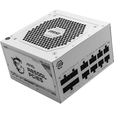 MSI MAG A850GL PCIE5 WIT - Interne voeding - 850W MSI MAG A850GL PCIE5 WIT - Interne voeding - 850W
