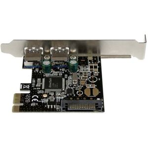 StarTech.com Startech 2 poort USB 3.0 PCI Express controller kaart met SATA voeding - dual port USB 3.0 PCIe uitbreidingskaart - USB-adapter - PCI Express x1 - USB 3.0 x 2 - voor P/N: S3510SMU33, USB3S2ESATA3 StarTech.com Startech 2 poort USB 3.0 PCI Express controller kaart met SATA voeding - dual port USB 3.0 PCIe uitbreidingskaart - USB-adapter - PCI Express x1 - USB 3.0 x 2 - voor P/N: S3510SMU33, USB3S2ESATA3