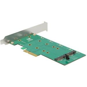 Delock PCI Express Card > 2 x internal M.2 Key B with RAID - Controller voor opslag - M.2 Card - laag profiel - RAID RAID 0, 1 - PCIe 2.0 x4 Delock PCI Express Card > 2 x internal M.2 Key B with RAID - Controller voor opslag - M.2 Card - laag profiel - RAID RAID 0, 1 - PCIe 2.0 x4