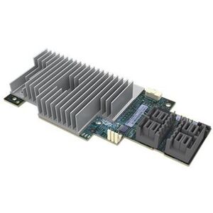 Intel Integrated RAID Module RMS3AC160 - Controller voor opslag - 16 Kanaal - SATA 6Gb/s / SAS 12Gb/s - RAID 0, 1, 5, 6, 10, 50, JBOD, 60 - PCIe 3.0 x8 Intel Integrated RAID Module RMS3AC160 - Controller voor opslag - 16 Kanaal - SATA 6Gb/s / SAS 12Gb/s - RAID 0, 1, 5, 6, 10, 50, JBOD, 60 - PCIe 3.0 x8