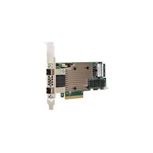 Broadcom MegaRAID 9480-8i8e - Storage controller (RAID) - 16 Kanaal - SATA 6Gb/s / SAS 12Gb/s / PCIe - laag profiel - RAID RAID 0, 1, 5, 6, 10, 50, JBOD, 60 - PCIe 3.1 x8 Broadcom MegaRAID 9480-8i8e - Storage controller (RAID) - 16 Kanaal - SATA 6Gb/s / SAS 12Gb/s / PCIe - laag profiel - RAID RAID 0, 1, 5, 6, 10, 50, JBOD, 60 - PCIe 3.1 x8