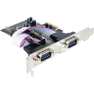 Delock 4 x serial PCI Express Card - Seriële adapter - PCI Express x1 - RS-232 - 4 poorten Delock 4 x serial PCI Express Card - Seriële adapter - PCI Express x1 - RS-232 - 4 poorten