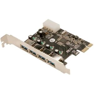 LogiLink USB 3.0 4-Port PCI Express Card - USB-adapter - PCIe 2.0 - USB 3.0 x 4 LogiLink USB 3.0 4-Port PCI Express Card - USB-adapter - PCIe 2.0 - USB 3.0 x 4
