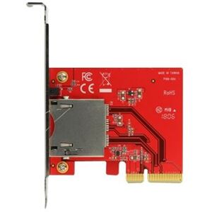 Delock PCI Express > 1x external CFexpress slot - Kaartlezer (CF) - PCI Express x4 3.0 Delock PCI Express > 1x external CFexpress slot - Kaartlezer (CF) - PCI Express x4 3.0