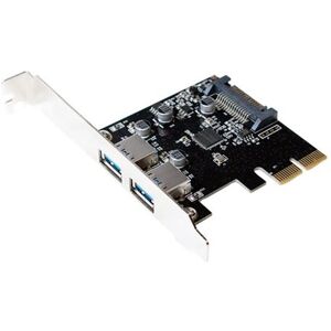 LogiLink PCI Express Card 2x USB 3.1 - USB-adapter - PCIe 2.0 x2 - USB 3.1 x 2 LogiLink PCI Express Card 2x USB 3.1 - USB-adapter - PCIe 2.0 x2 - USB 3.1 x 2