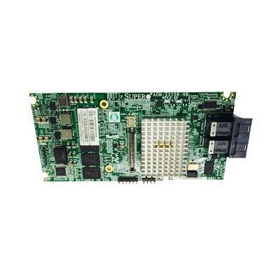 Supermicro AOM-S3108M-H8 - Storage controller (RAID) - 8 Kanaal - SAS 12Gb/s - laag profiel - RAID RAID 0, 1, 5, 6, 10, 50, 60 - PCIe Supermicro AOM-S3108M-H8 - Storage controller (RAID) - 8 Kanaal - SAS 12Gb/s - laag profiel - RAID RAID 0, 1, 5, 6, 10, 50, 60 - PCIe