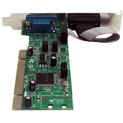 StarTech.com 2-poort PCI RS422/485 Seriële Adapter-kaart met 16550 UART - Seriële adapter - PCI-X - RS-422/485 x 2 StarTech.com 2-poort PCI RS422/485 Seriële Adapter-kaart met 16550 UART - Seriële adapter - PCI-X - RS-422/485 x 2