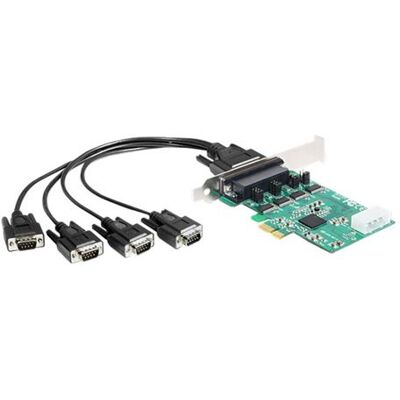 Delock PCI Express Card > 4 x Serial RS-232 - Seriële adapter - PCIe - RS-232 x 4 Delock PCI Express Card > 4 x Serial RS-232 - Seriële adapter - PCIe - RS-232 x 4