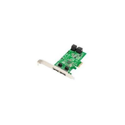Dawicontrol DC 624e RAID - Storage controller (RAID) - 4 Kanaal - SATA 6Gb/s - laag profiel - RAID RAID 0, 1, 5, 10, JBOD - PCIe 2.0 x2 Dawicontrol DC 624e RAID - Storage controller (RAID) - 4 Kanaal - SATA 6Gb/s - laag profiel - RAID RAID 0, 1, 5, 10, JBOD - PCIe 2.0 x2