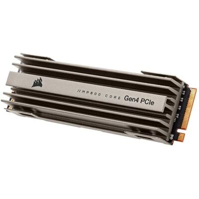 CORSAIR MP600 - SSD - 2 TB - intern - M.2 2280 - PCIe 4.0 x4 (NVMe) - 256-bits AES - geïntegreerde warmteafvoer CORSAIR MP600 - SSD - 2 TB - intern - M.2 2280 - PCIe 4.0 x4 (NVMe) - 256-bits AES - geïntegreerde warmteafvoer