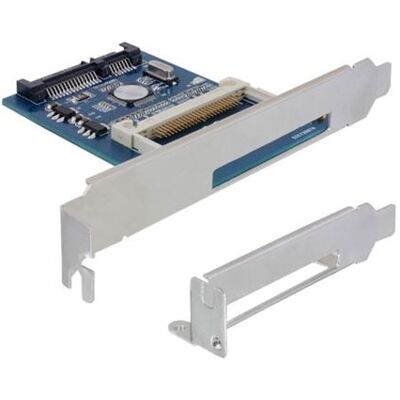 Delock SATA II > Compact Flash Card Reader - CompactFlash kaartadapter - SATA 3Gb/s Delock SATA II > Compact Flash Card Reader - CompactFlash kaartadapter - SATA 3Gb/s