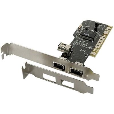 ConnectLand CART-1394A-PCI-2+1P - FireWire-adapter - PCI laag profiel - FireWire x 2 + FireWire (intern) x 1 ConnectLand CART-1394A-PCI-2+1P - FireWire-adapter - PCI laag profiel - FireWire x 2 + FireWire (intern) x 1