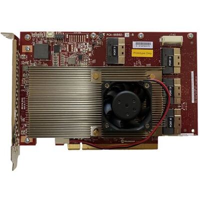HPE MegaRAID 416i-p - Storage controller (RAID) - 16 Kanaal - SATA 6Gb/s / SAS 12Gb/s / PCIe 4.0 (NVMe) - RAID 0, 1, 5, 6, 10, 50, 60 - PCIe 4.0 x8 - voor ProLiant DL325 Gen10, DL345 Gen10, DL360 Gen10, DL365 Gen10, DL380 Gen10, DL385 Gen10 HPE MegaRAID 416i-p - Storage controller (RAID) - 16 Kanaal - SATA 6Gb/s / SAS 12Gb/s / PCIe 4.0 (NVMe) - RAID 0, 1, 5, 6, 10, 50, 60 - PCIe 4.0 x8 - voor ProLiant DL325 Gen10, DL345 Gen10, DL360 Gen10, DL365 Gen10, DL380 Gen10, DL385 Gen10
