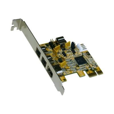 Exsys EX-16415 - FireWire-adapter - PCIe - Firewire, FireWire 800 - 3 poorten + 1 x FireWire Exsys EX-16415 - FireWire-adapter - PCIe - Firewire, FireWire 800 - 3 poorten + 1 x FireWire