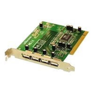 Ultron UHP-400 - USB-adapter - PCI - USB 2.0 x 4 Ultron UHP-400 - USB-adapter - PCI - USB 2.0 x 4