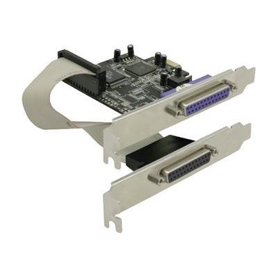 Delock PCI Express Card 2 x Parallel - Parallelle adapter - PCIe - parallel - 2 poorten Delock PCI Express Card 2 x Parallel - Parallelle adapter - PCIe - parallel - 2 poorten