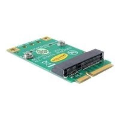 Delock Converter Mini PCI Express half-size > full-size - Riser-kaart Delock Converter Mini PCI Express half-size > full-size - Riser-kaart