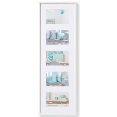 Walther Design Fotolijst New Lifestyle 5x 10x15 cm wit Walther Design Fotolijst New Lifestyle 5x 10x15 cm wit