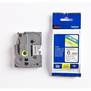 Brother TZe-211 - Standaard zelfklevend - zwart op wit - Rol (0,6 cm x 8 m) 1 cassette(s) gelamineerde tape - voor Brother PT-D210, D600, H110; P-Touch PT-1005, 1880, E800, H110; P-Touch Cube Plus PT-P710 Brother TZe-211 - Standaard zelfklevend - zwart op wit - Rol (0,6 cm x 8 m) 1 cassette(s) gelamineerde tape - voor Brother PT-D210, D600, H110; P-Touch PT-1005, 1880, E800, H110; P-Touch Cube Plus PT-P710