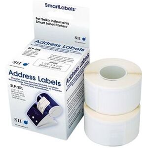 Seiko Group Seiko Instruments SLP-2RLH - Wit - 28 x 89 mm 520 etiket(ten) (2 rol(len) x 260 adresetiketten - voor Smart Label Printer 100, 120, 200, 220, 240 Seiko Group Seiko Instruments SLP-2RLH - Wit - 28 x 89 mm 520 etiket(ten) (2 rol(len) x 260 adresetiketten - voor Smart Label Printer 100, 120, 200, 220, 240