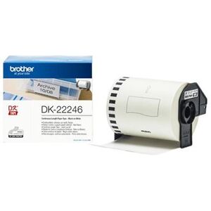 Brother DK-22246 - Papier - zwart op wit - Rol (10,3 cm x 30,48 m) 1 rol(len) doorlopende etiketten - voor P/N: US#QL-1060N Brother DK-22246 - Papier - zwart op wit - Rol (10,3 cm x 30,48 m) 1 rol(len) doorlopende etiketten - voor P/N: US#QL-1060N
