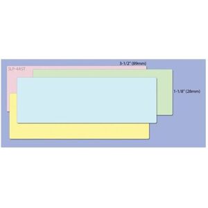 Seiko Instruments - 28 x 89 mm 520 stuks etiketten - voor Smart Label Printer 620, 650SE Seiko Instruments - 28 x 89 mm 520 stuks etiketten - voor Smart Label Printer 620, 650SE