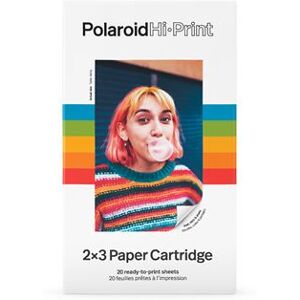 Polaroid - 54 x 86 mm 20 vel(len) fotopapier - voor Polaroid Hi-Print 2x3 Polaroid - 54 x 86 mm 20 vel(len) fotopapier - voor Polaroid Hi-Print 2x3