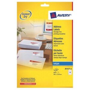 Avery - etiketten - 40 stuks Avery - etiketten - 40 stuks