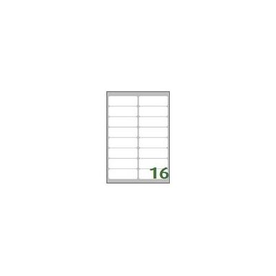 Avery Dennison Tico Copy Laser Premium - Papier - permanente kleeflaag - groen - 99.1 x 34 mm 1120 etiket(ten) (70 vel(len) x 16 etiketten Avery Dennison Tico Copy Laser Premium - Papier - permanente kleeflaag - groen - 99.1 x 34 mm 1120 etiket(ten) (70 vel(len) x 16 etiketten