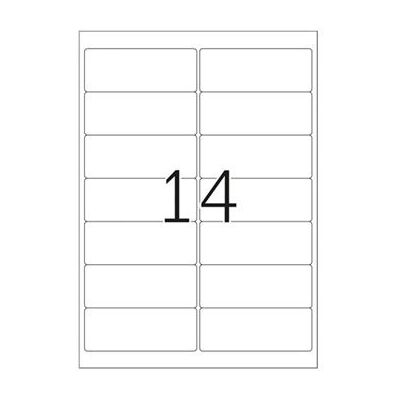 HERMA Special - Mat - zelf-klevende laag - transparant - 99.1 x 38.1 mm 350 etiket(ten) (25 vel(len) x 14 adresetiketten HERMA Special - Mat - zelf-klevende laag - transparant - 99.1 x 38.1 mm 350 etiket(ten) (25 vel(len) x 14 adresetiketten