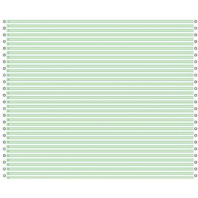 Sigel Computer Paper - Geperforeerd - groen gelijnd - 304.8 x 375 mm - 60 g/m² - 2000 vel(len) gewoon papier Sigel Computer Paper - Geperforeerd - groen gelijnd - 304.8 x 375 mm - 60 g/m² - 2000 vel(len) gewoon papier