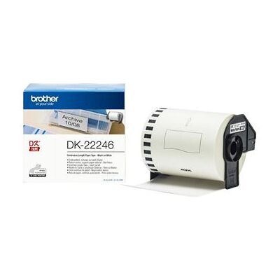 Brother DK-22246 - Papier - zwart op wit - Rol (10,3 cm x 30,48 m) 1 rol(len) doorlopende etiketten - voor P/N: US#QL-1060N Brother DK-22246 - Papier - zwart op wit - Rol (10,3 cm x 30,48 m) 1 rol(len) doorlopende etiketten - voor P/N: US#QL-1060N