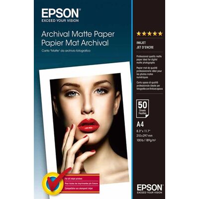 Epson Archival Matte Paper - mat papier - 50 vel(len) Epson Archival Matte Paper - mat papier - 50 vel(len)