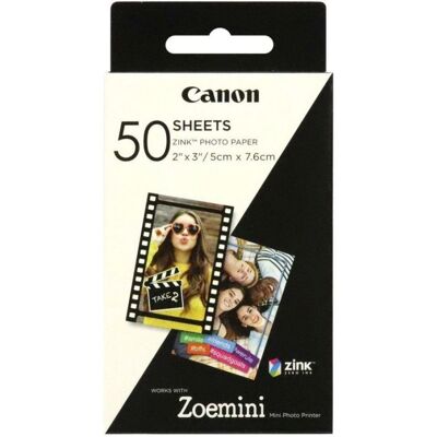 CANON ZINK PAPER ZP-2030 50 SHEETS CANON ZINK PAPER ZP-2030 50 SHEETS